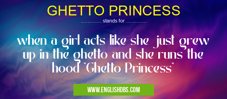 GHETTO PRINCESS