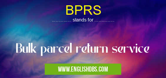 BPRS