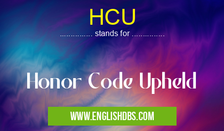 HCU