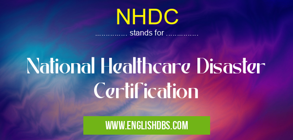 NHDC