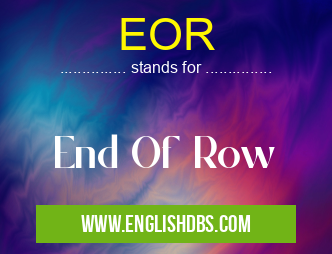 EOR