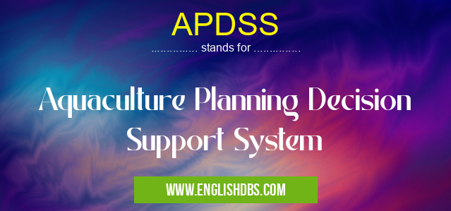 APDSS