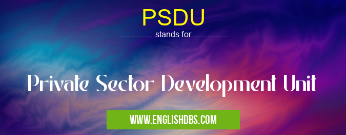 PSDU