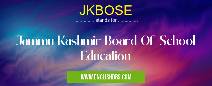 JKBOSE