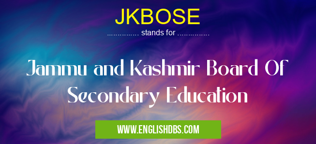 JKBOSE