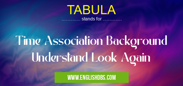 TABULA