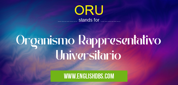 ORU