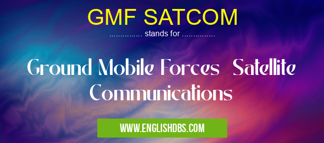 GMF SATCOM