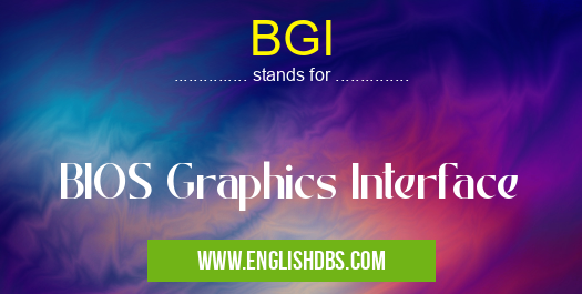 BGI