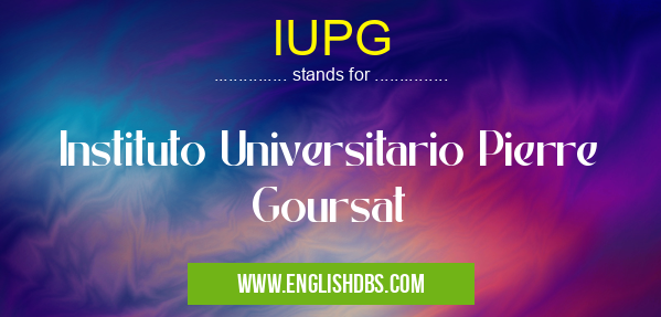 IUPG