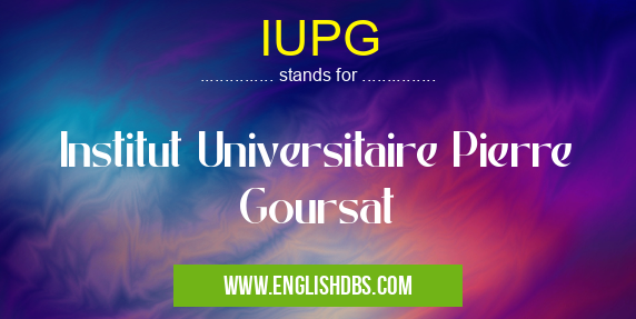 IUPG