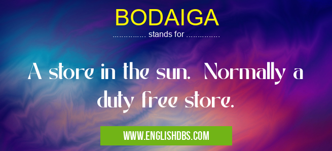 BODAIGA