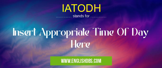 IATODH