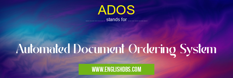 ADOS