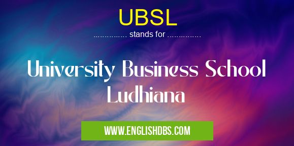 UBSL