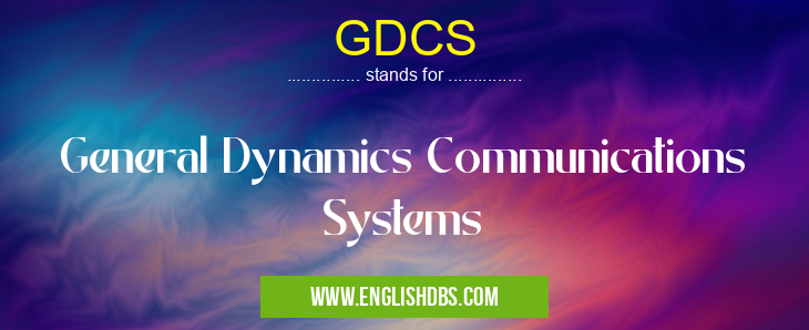 GDCS