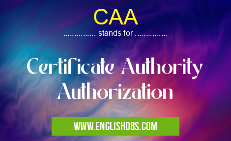 CAA