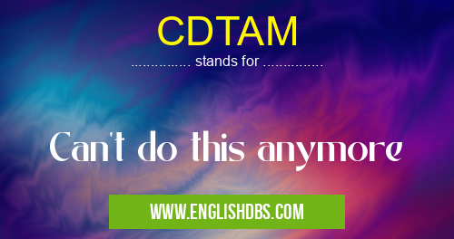 CDTAM