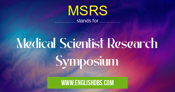 MSRS