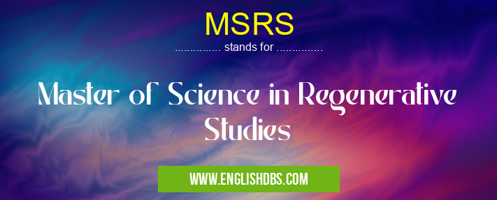 MSRS