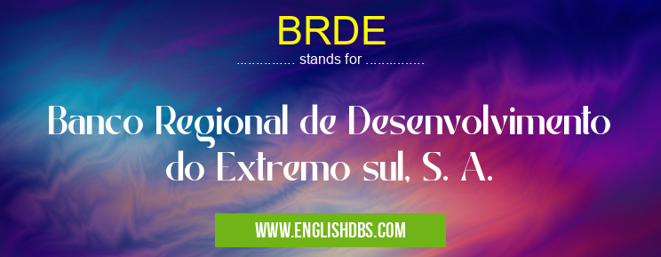 BRDE