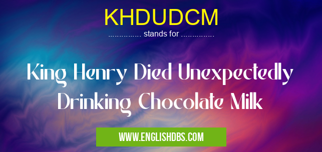 KHDUDCM