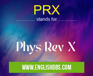 PRX