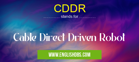 CDDR