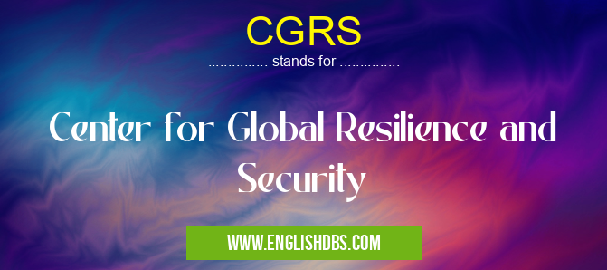 CGRS