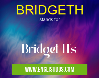 BRIDGETH