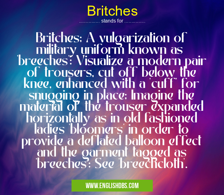 Britches