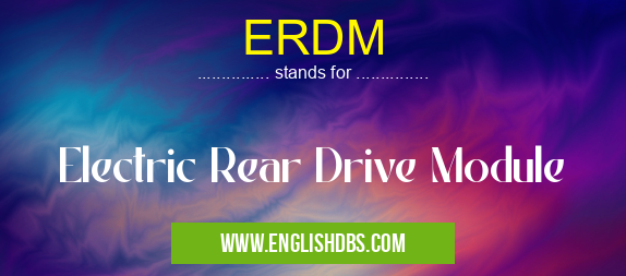 ERDM