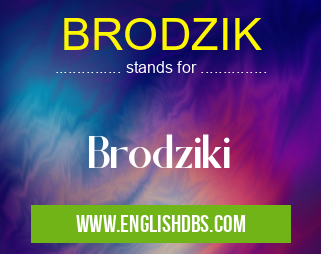 BRODZIK