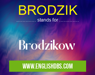 BRODZIK