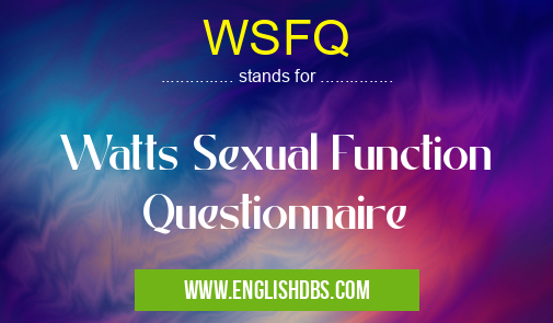 WSFQ