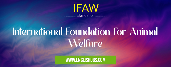 IFAW