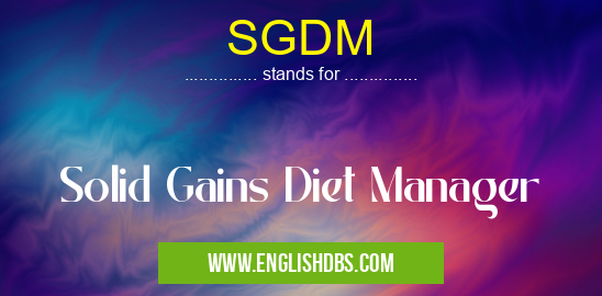 SGDM