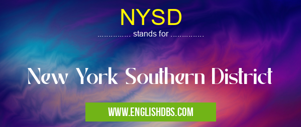 NYSD