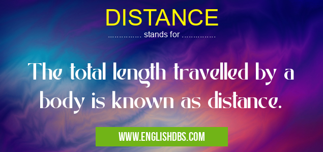 DISTANCE