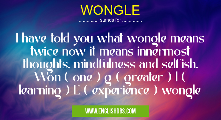 WONGLE