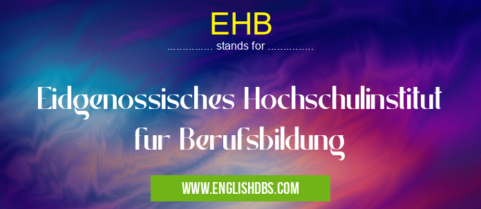 EHB