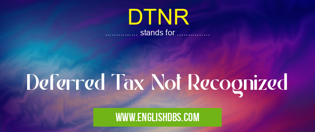 DTNR