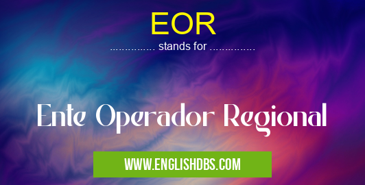 EOR