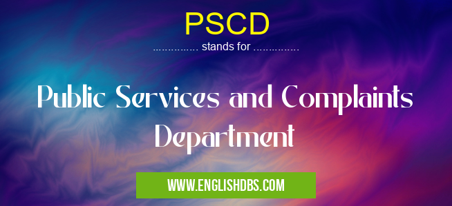 PSCD