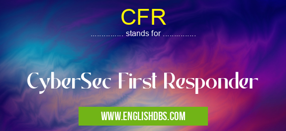 CFR