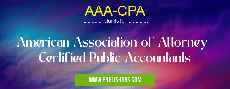 AAA-CPA