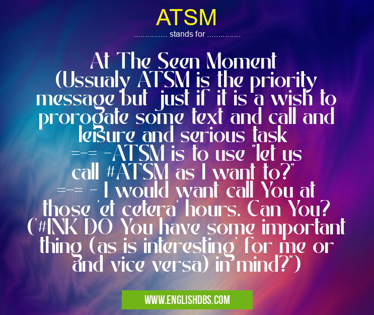 ATSM