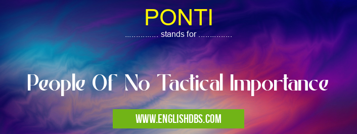 PONTI