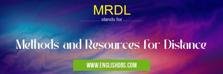 MRDL