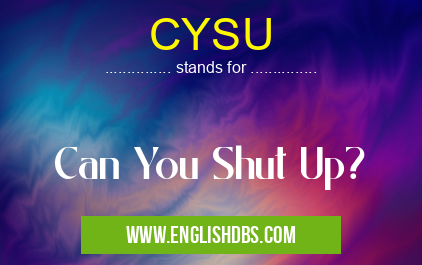 CYSU